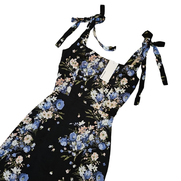 Reformation Besse Dress In Coronet - Picture 3 of 9